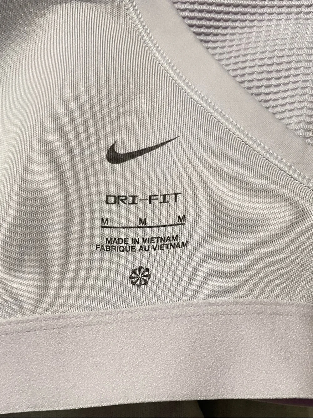Nike Lavender High-Neck Athletic Tank Top